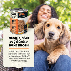 Acana Premium Pâté Wet Dog Food Puppy - Chicken in Bone Broth - 12.8oz Can